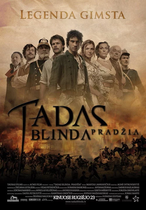 Tadas Blinda. Pradžia