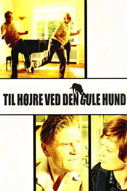 Til højre ved den gule hund