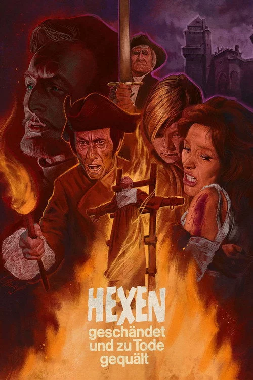 Hexen geschändet und zu Tode gequält
