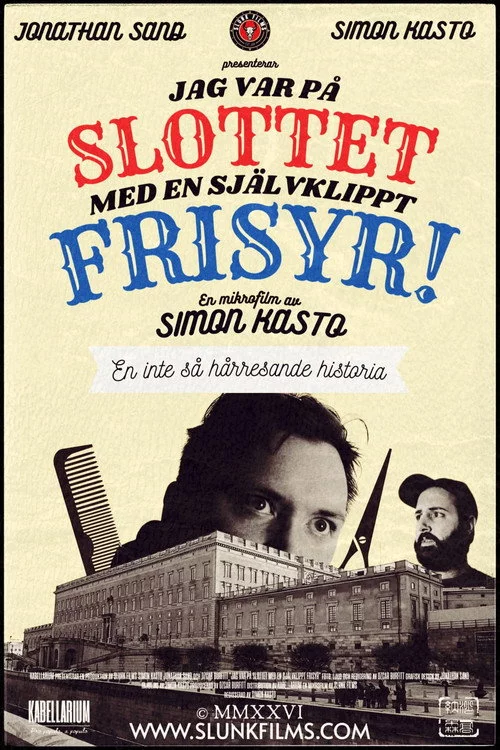 Jag var på slottet med en självklippt frisyr!