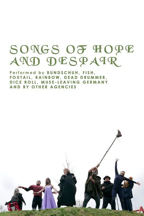 Lieder von Hoffnung und Verzweiflung. Vorgetragen von Bundschuh, Fish, Fox Tail, Rainbow, Dead Drummer, Muse-Leaving Germany und anderen Akteuren