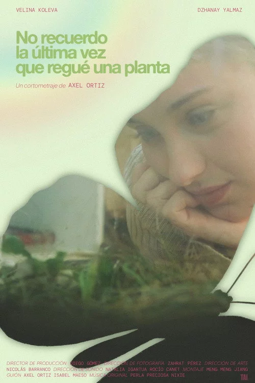 No recuerdo la última vez que regué una planta