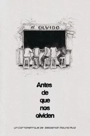 Antes de que nos olviden
