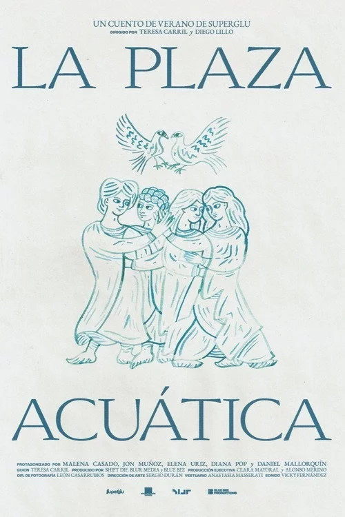 La plaza acuática