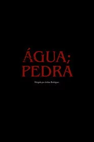 água; pedra
