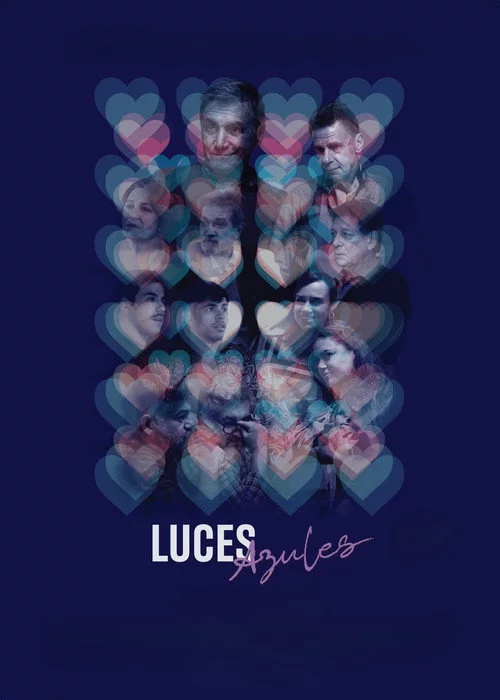 Luces azules