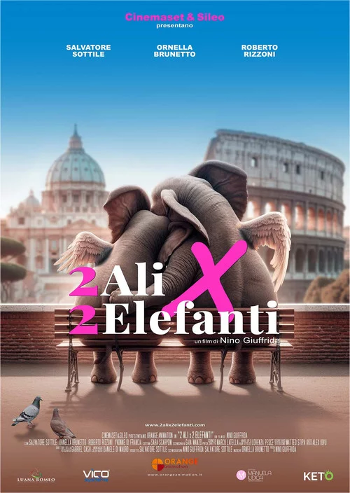 2 ali x 2 elefanti