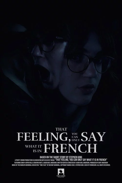 That Feeling, You Can Only Say What It Is In French