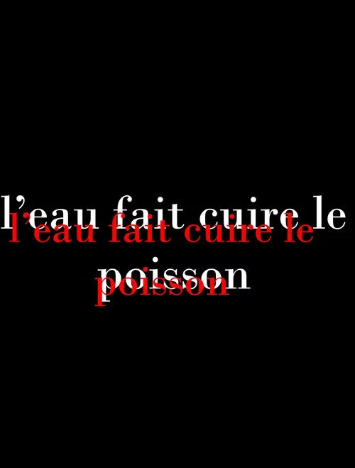 L'eau fait cuire le poisson