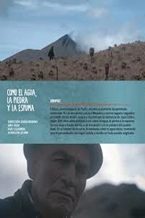 COMO EL AGUA, LA PIEDRA, Y LA ESPUMA