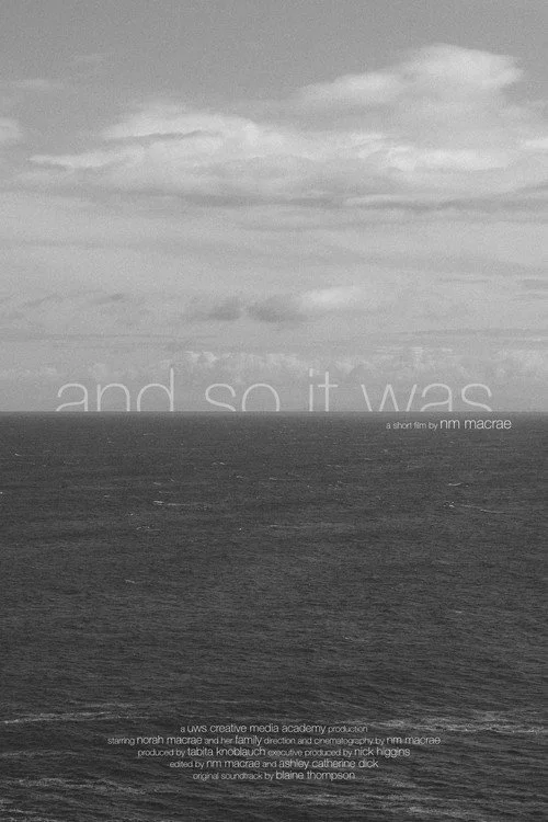 And So It Was