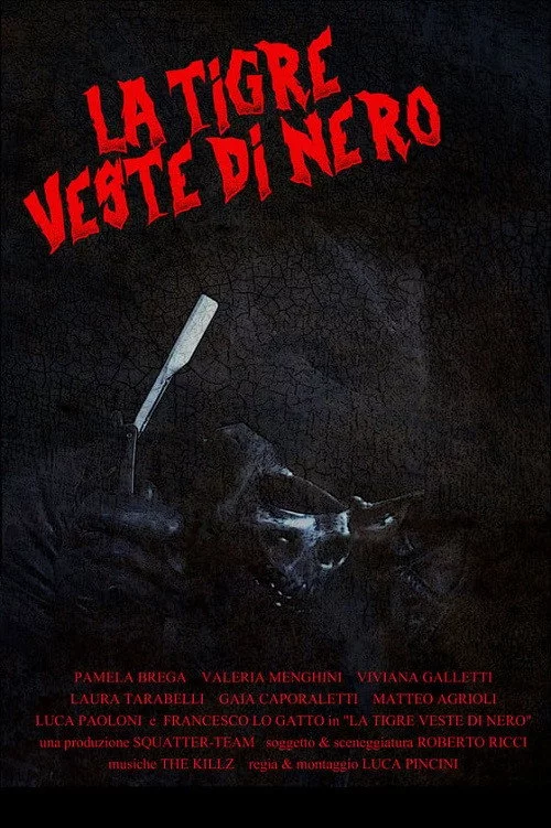 La tigre veste di nero