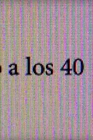 Canguro a los 40