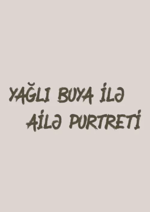 Yağlı boya ilə ailə portreti