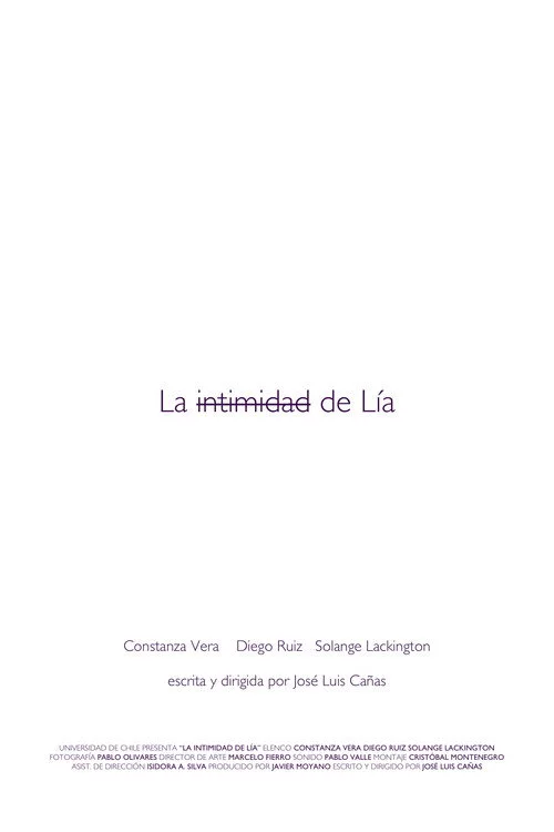 La intimidad de Lía