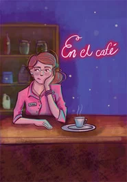 En el café