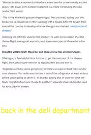 Back in the Deli Department