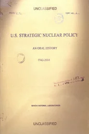 U.S. Strategic Nuclear Policy