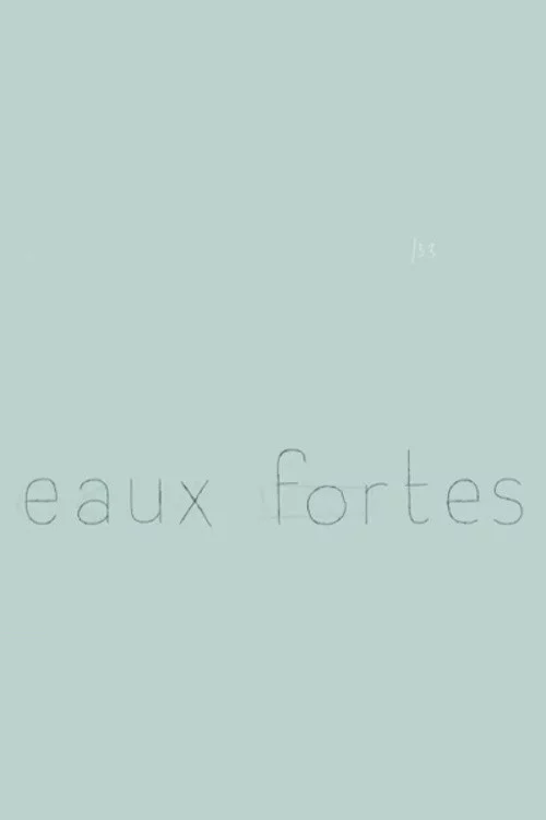 Eaux fortes