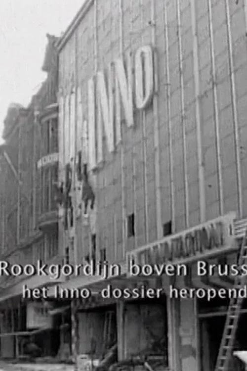 Rookgordijn boven Brussel