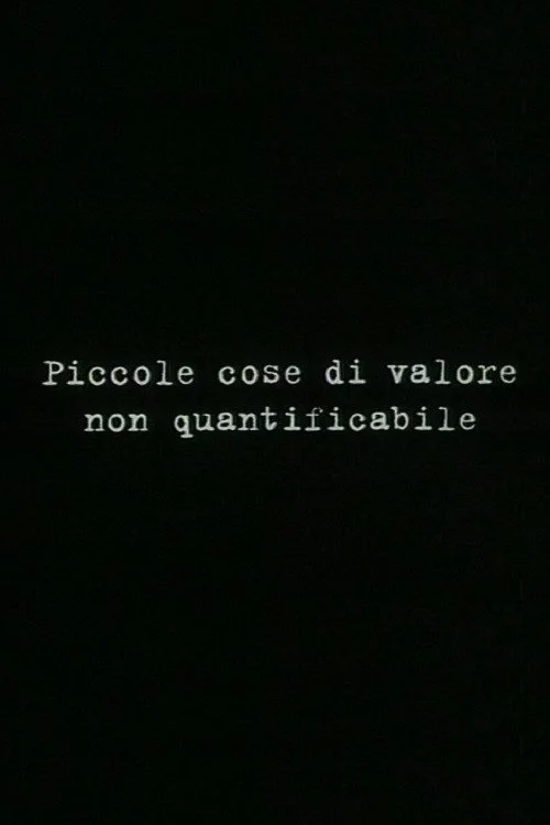 Piccole cose di valore non quantificabile