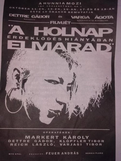 A holnap érdeklődés hiányában elmarad