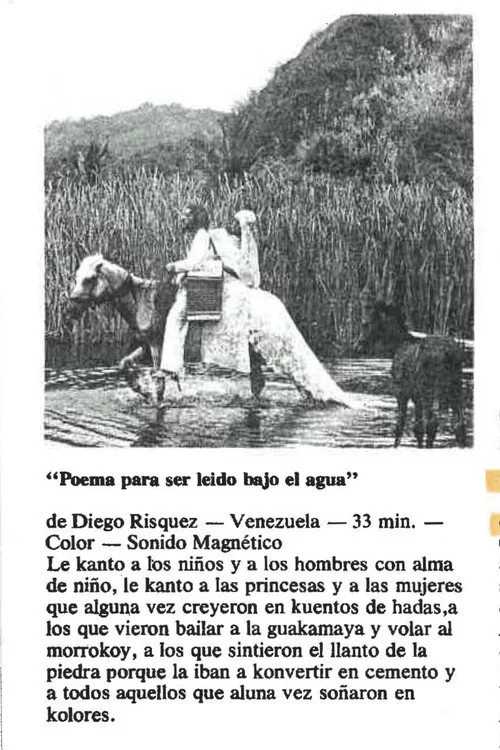 Poema para ser leído bajo el agua