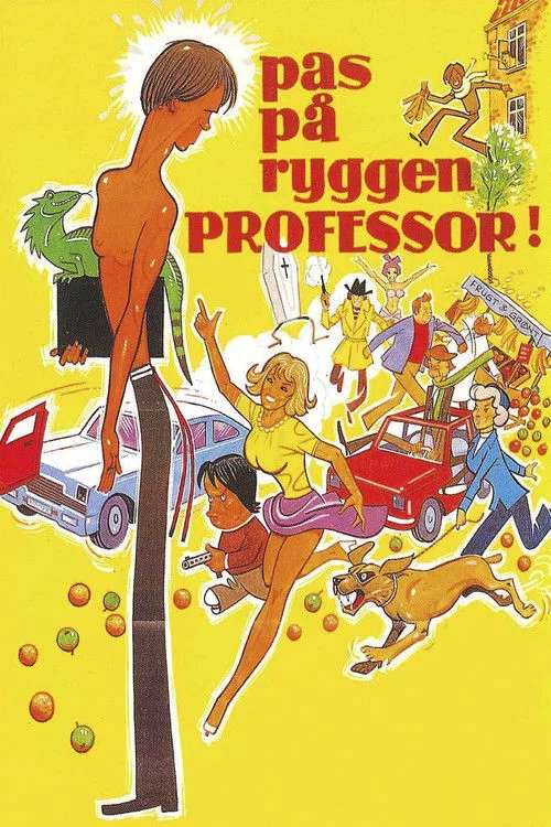 Pas på ryggen, professor!