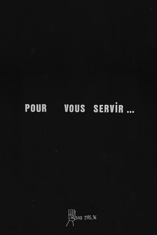 Pour vous servir