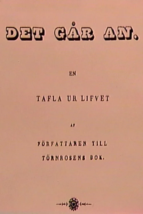 Det går an