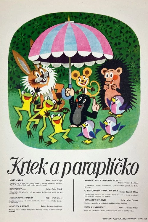 Krtek a paraplíčko