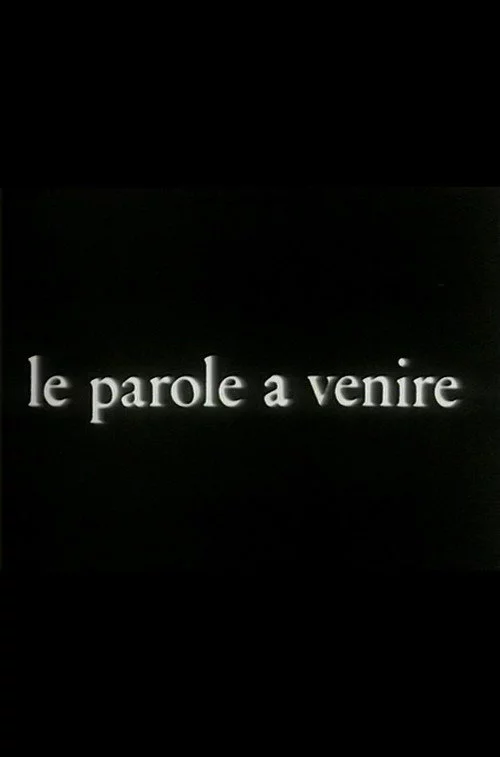 Le parole a venire