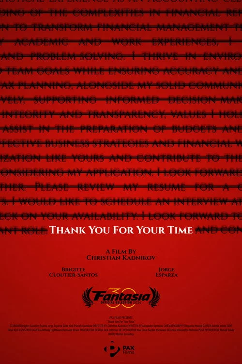 Thank You For Your Time